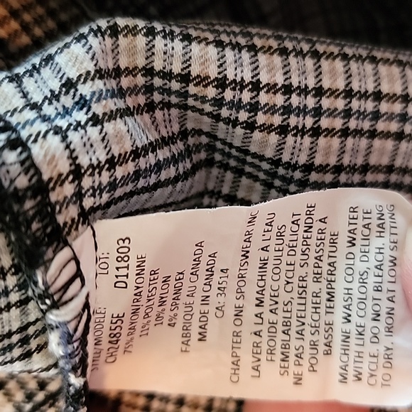 Jules & Leopold plaid pants S - Picture 6 of 6